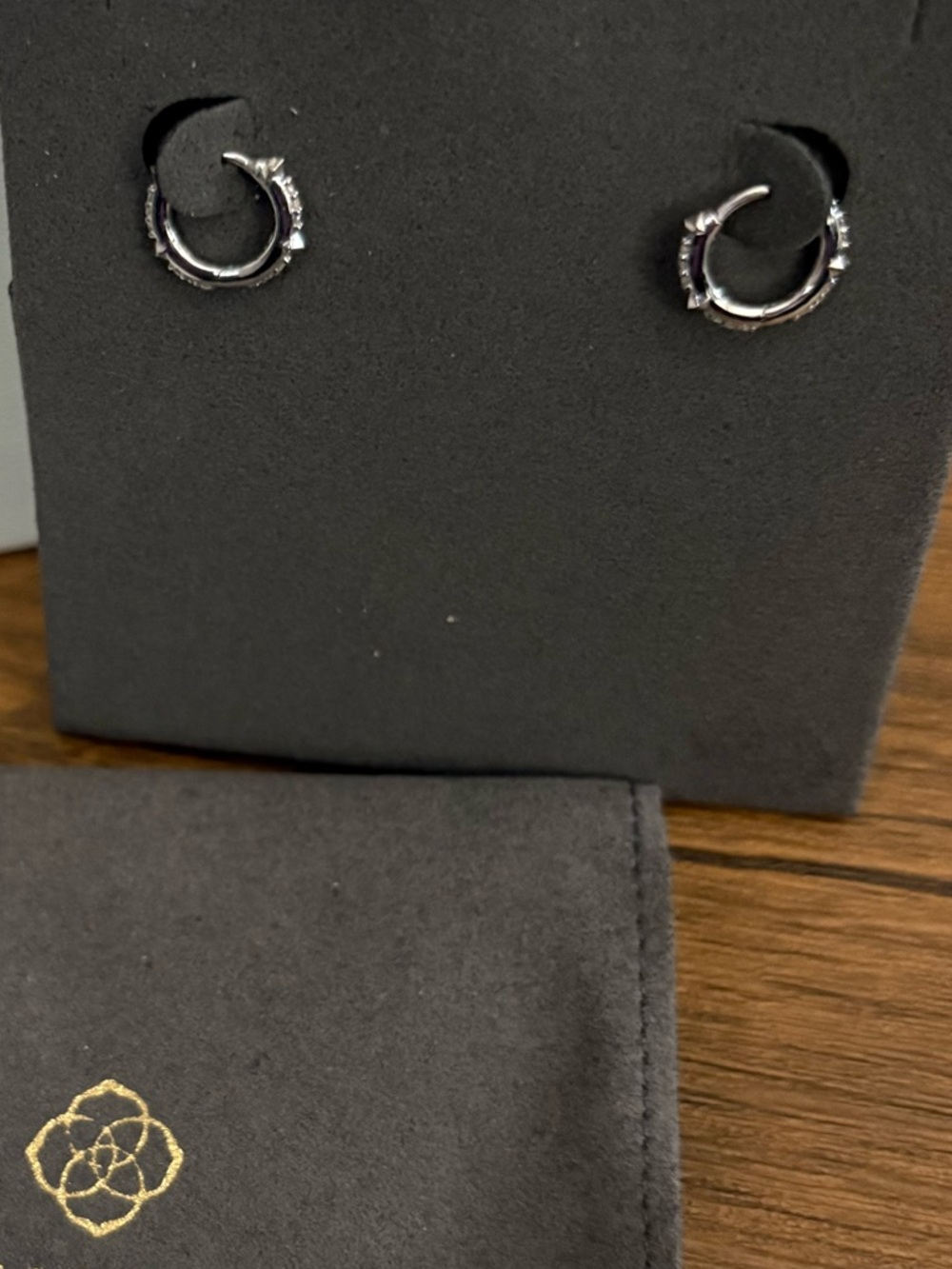 Kendra Scott Fine Jewelry Jett 14k White Gold Earrings - Picture 3 of 9